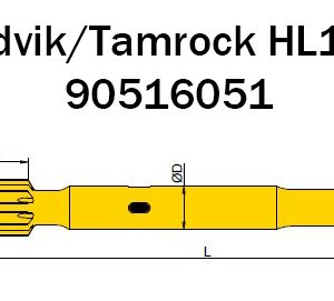 90516051 Хвостовик Sandvik для открытого бурения