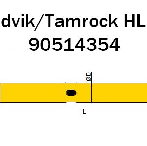 90514354 Хвостовик Sandvik для открытого бурения